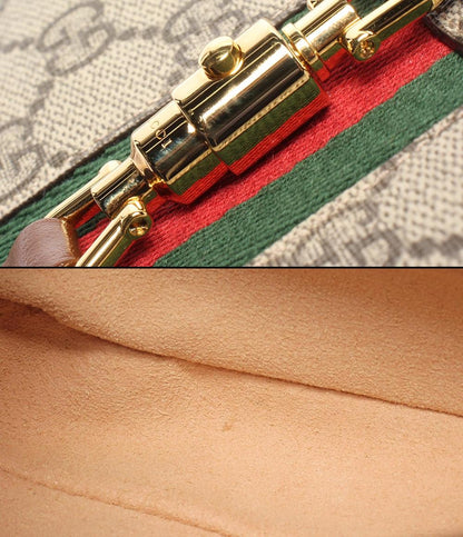 美品 GUCCI 2WAYハンドバッグ ショルダーバッグ 斜め掛け GGスプリーム ジャッキー1961 レディース グッチ