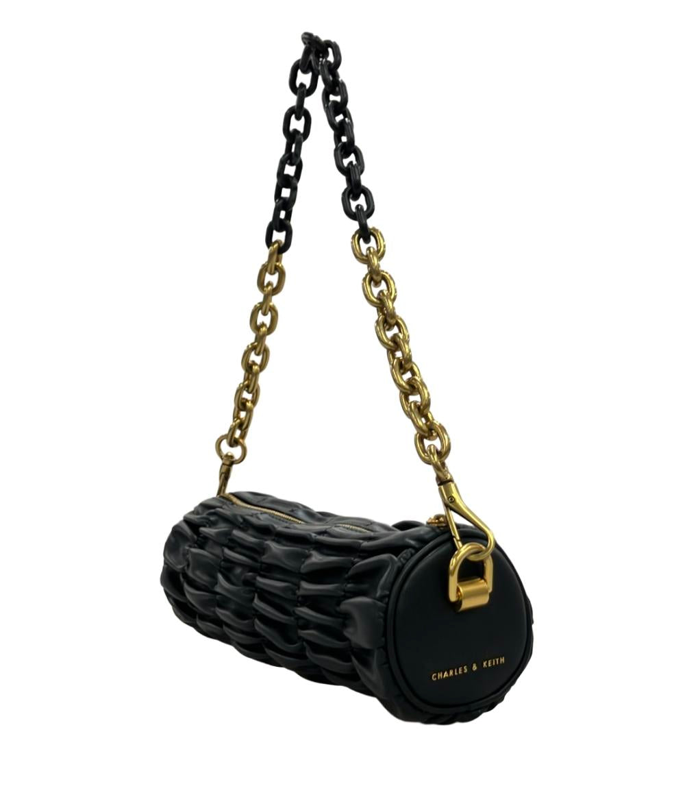 CHARLES&KEITH ショルダーバッグ 肩掛け マテラッセレザー レディース チャールズ＆キース