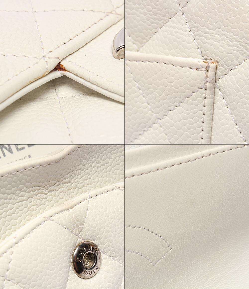 シャネル ショルダーバッグ 肩掛け ダブルフラップ ダブルチェーン