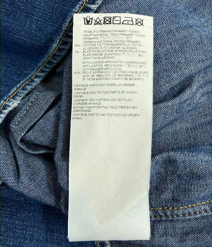 DSQUARED2 長袖 デニムシャツ ダメージ加工 メンズ SIZE 46 (M) ディースクエアード