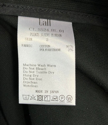 美品 Call ブルゾン 24SS  PLEATS SLEEVE BLOUSON メンズ SIZE 2 (M) コール