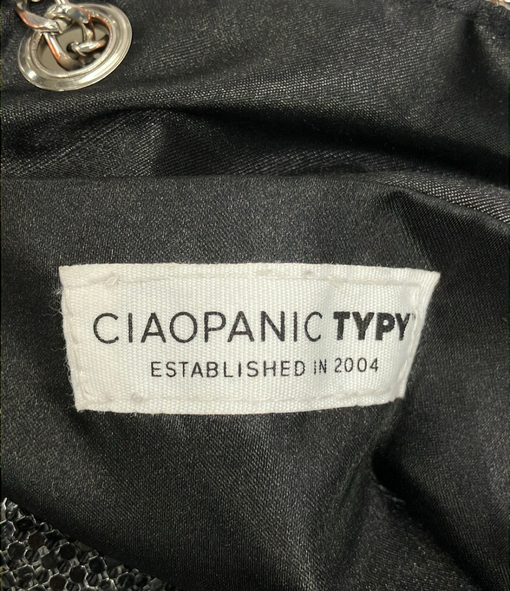 Ciaopanic ショルダーバッグ スパンコール巾着 チェーン 2WAY 肩掛け 斜め掛け レディース チャオパニック
