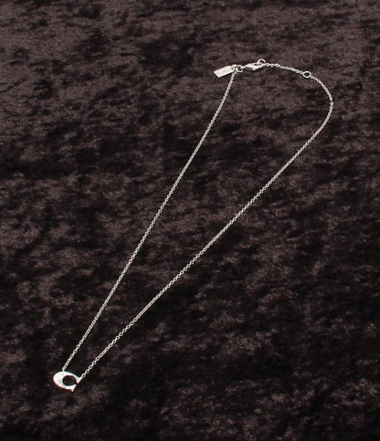 美品 コーチ ネックレス Cロゴ レディース COACH