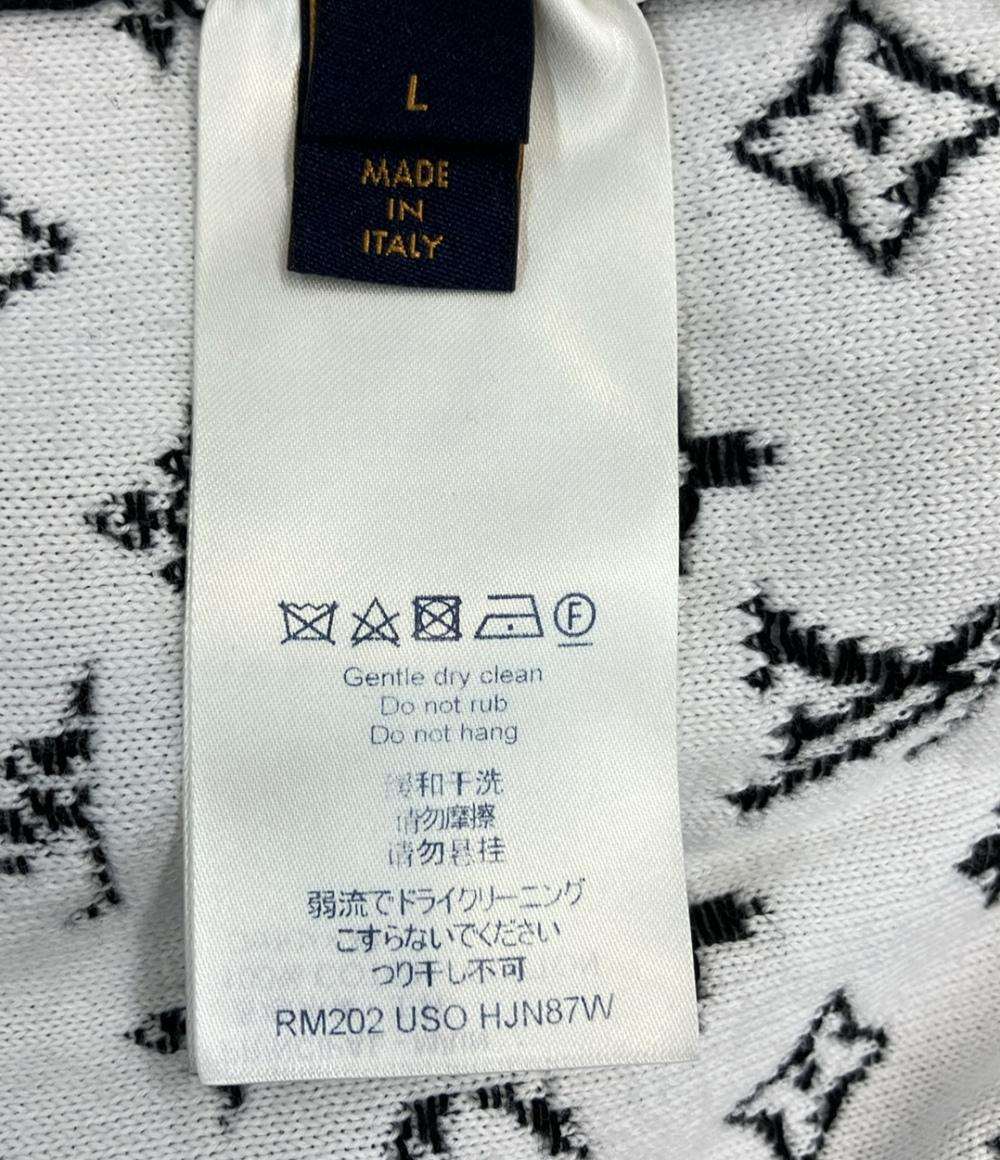 LOUIS VUITTON 長袖ニット モノグラム 20AW モノグラム・グラディエント・ニットセーター RM202 USO HJN87W メンズ SIZE L ルイ・ヴィトン