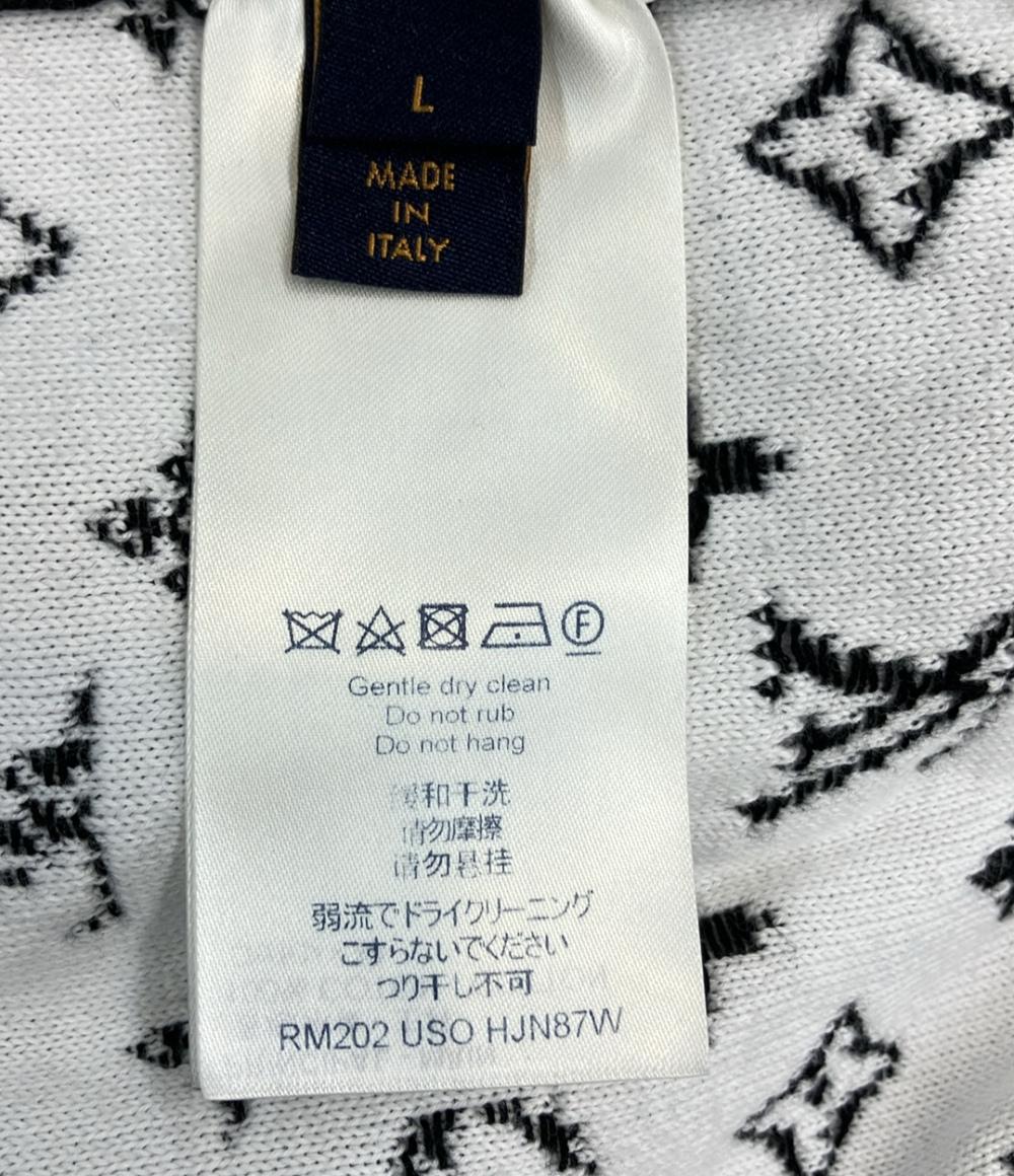 LOUIS VUITTON 長袖ニット モノグラム 20AW モノグラム・グラディエント・ニットセーター RM202 USO HJN87W メンズ SIZE L ルイ・ヴィトン