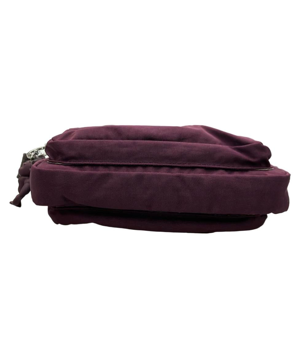 美品 Kipling ショルダーバッグ 斜め掛け ナイロン レディース キプリング
