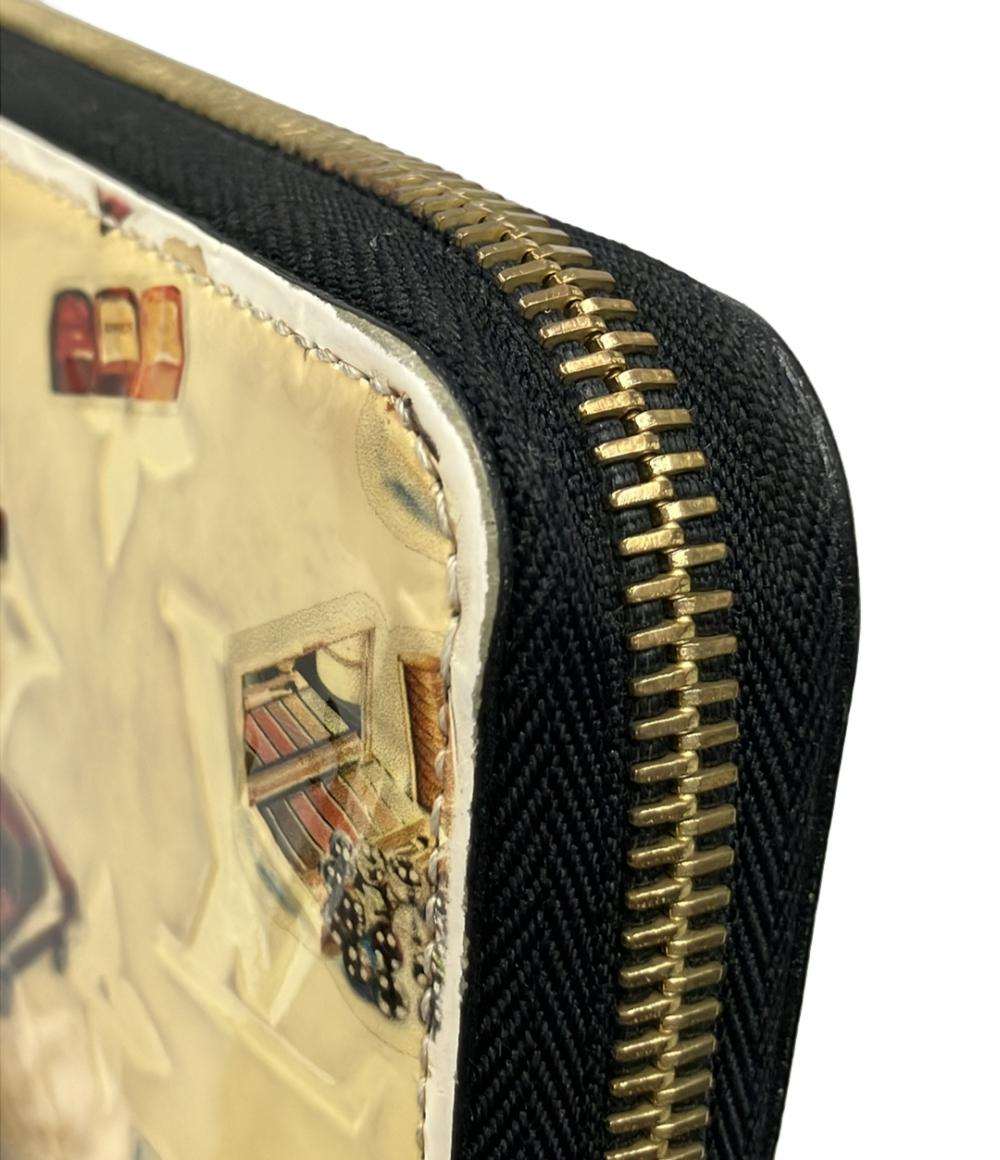 LOUIS VUITTON ラウンドファスナー長財布 ニコラ ジェスキエール ジッピー ウォレット ヴェルニ M50370 レディース ルイ・ヴィトン