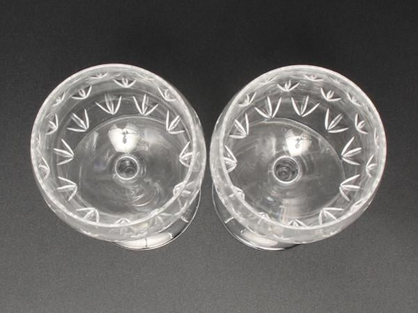 ティファニー ワイングラス 2点セット ペア フローレット TIFFANY&Co.