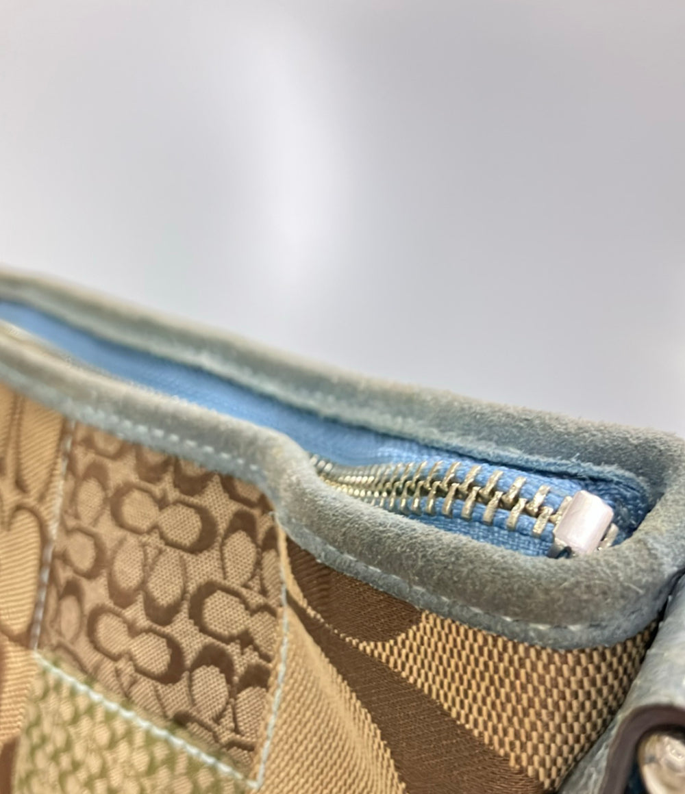 COACH ショルダーバッグ 肩掛け キャンバス シグネチャー 3688 レディース コーチ
