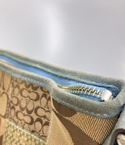 COACH ショルダーバッグ 肩掛け キャンバス シグネチャー 3688 レディース コーチ