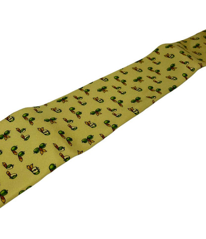 美品 サルヴァトーレフェラガモ ネクタイ シルク100% メンズ Salvatore Ferragamo