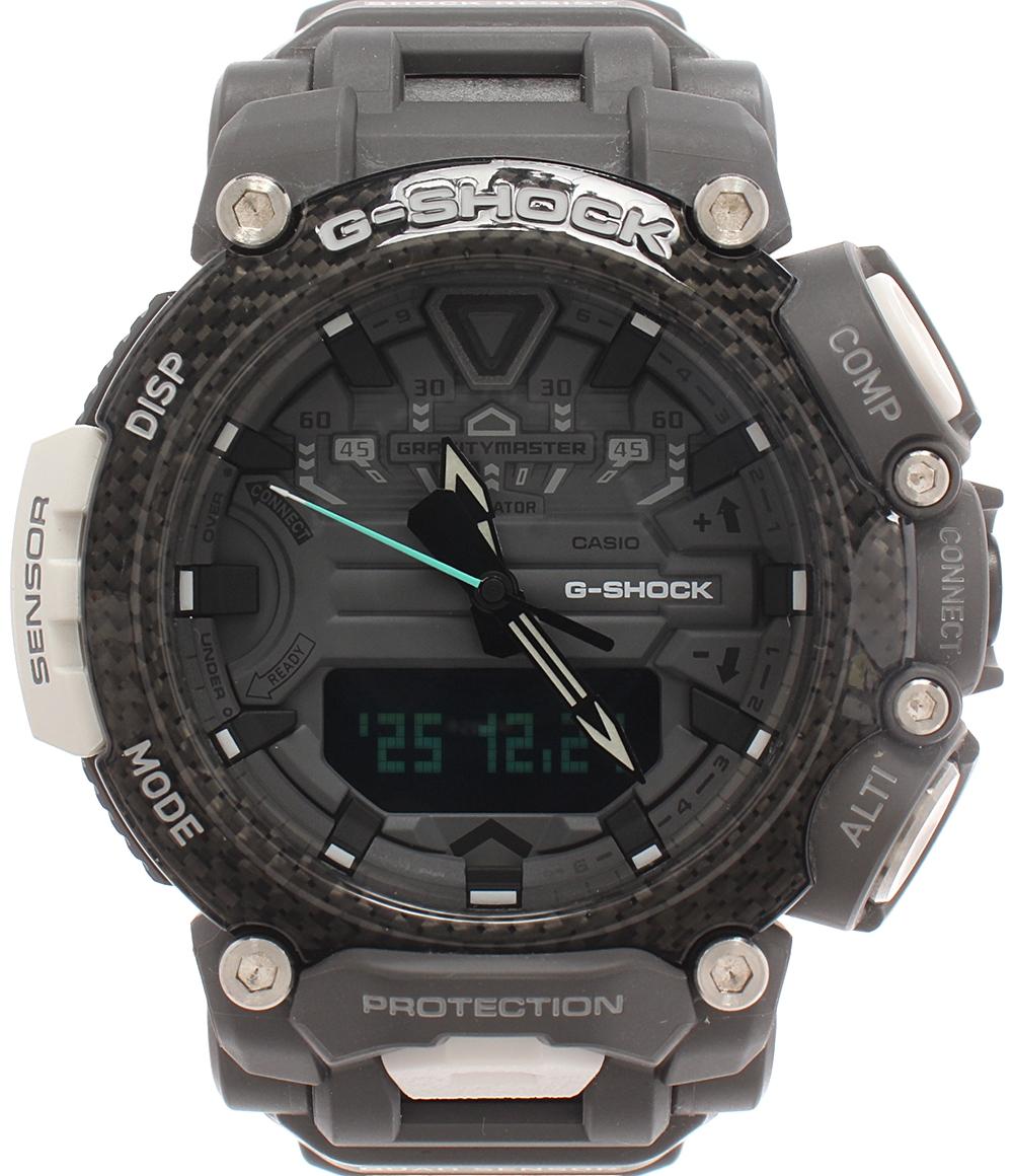 CASIO 腕時計 Bluetooth ROYAL AIR FORCEコラボモデル G-SHOCK クオーツ ダークグレー GR-B200 メンズ カシオ