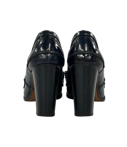 セリーヌ タッセルパンプス チャンキーヒール レディース SIZE 36.5 (M) CELINE