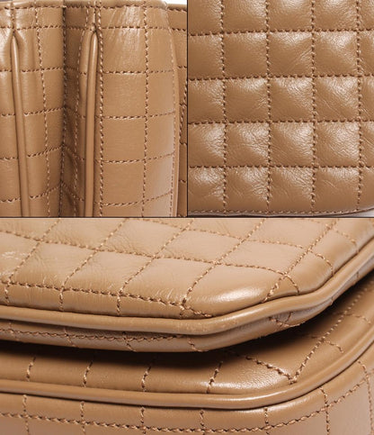 セリーヌ チェーンレザーショルダーバッグ ゴールド金具 C セー ミディアム Light Camel 187253BFC.02BA レディース CELINE