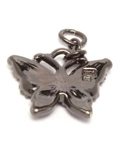 美品 ANNA SUI ピアス バタフライモチーフ フラワーモチーフ レディース アナスイ