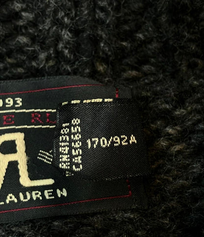 RRL 長い カーディガン ハンドニット ウール シルク 19AW メンズ SIZE 170 92A (S) ダブルアールエル