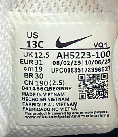NIKE ローカットスニーカー エア マックス アクシス AH5223-100 キッズ SIZE 19.0 ナイキ