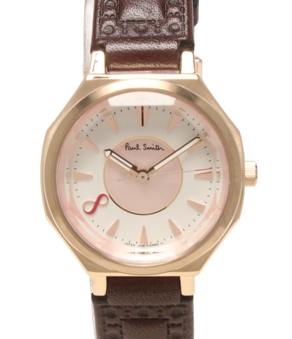 美品 Paul Smith 腕時計 クオーツ 1036-S084351 レディース ポール・スミス