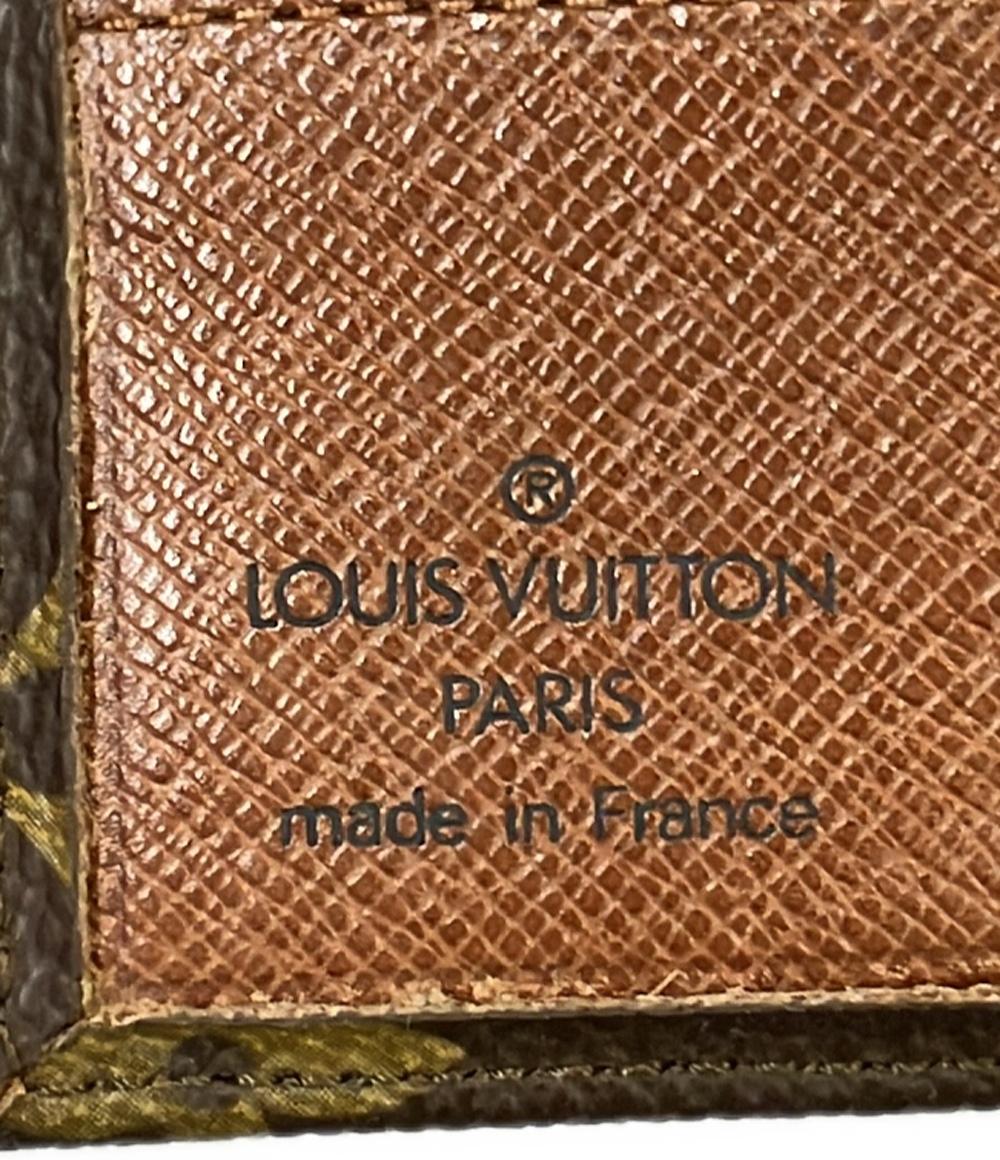 LOUIS VUITTON ダブルホック 二つ折り財布 モノグラム ポルトモネ ビエ M61660 レディース ルイ・ヴィトン
