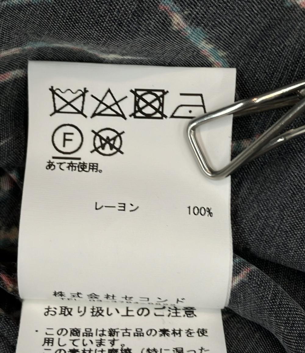 m's braque 長袖シャツ レーヨン 2223005E メンズ SIZE 40 (M) エムズブラック