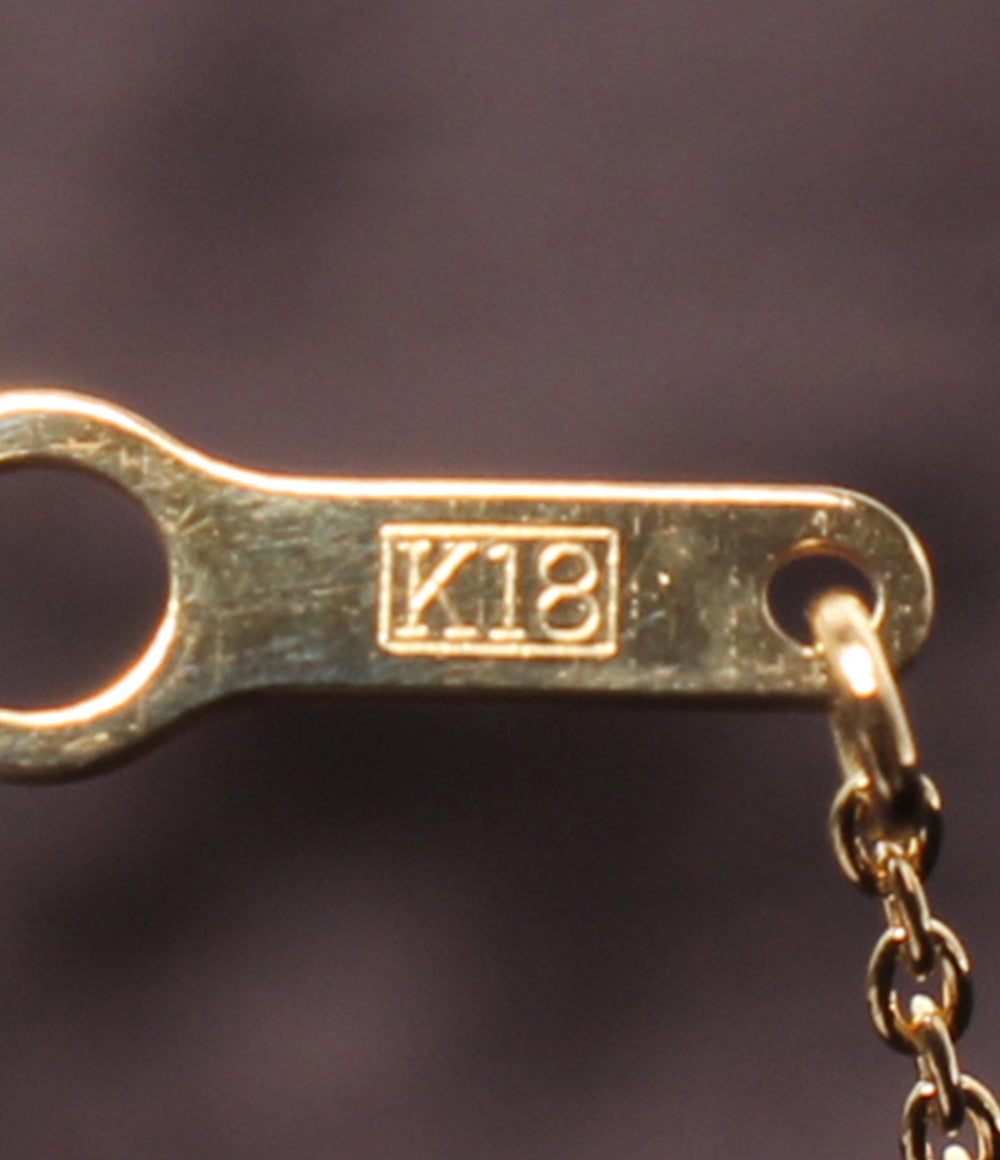 美品 TASAKI ネックレス K18 パール5.7-7.7mm レディース タサキ