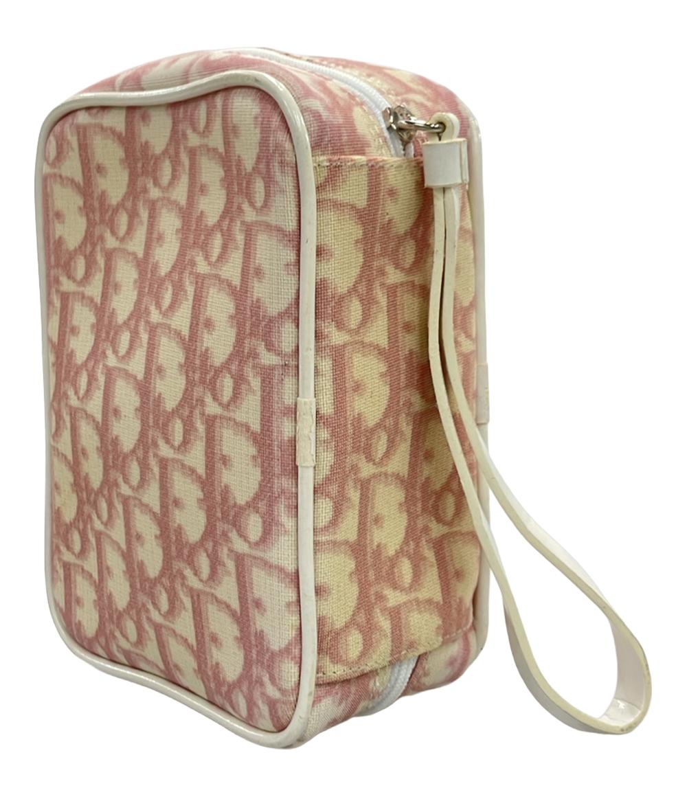 クリスチャンディオール ポーチ キャンバス トロッター レディース Christian Dior