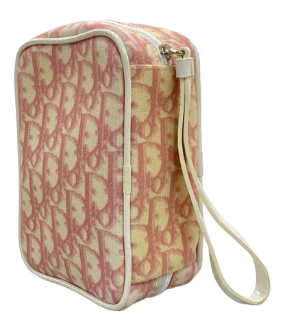 クリスチャンディオール ポーチ キャンバス トロッター レディース Christian Dior