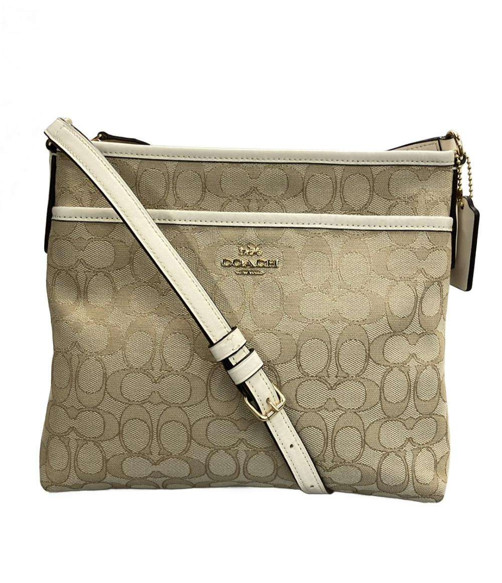 美品 コーチ ショルダーバッグ 斜め掛け シグネチャー F29960 レディース COACH