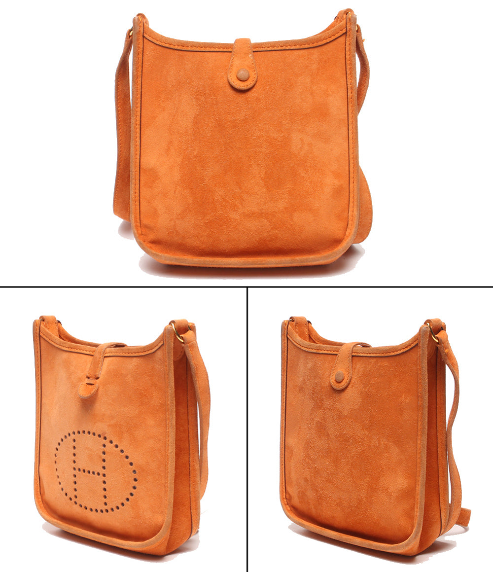 HERMES ショルダーバッグ 斜め掛け □H刻印 ゴールド金具 エブリンTPM レディース エルメス