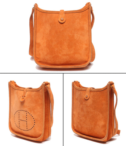 HERMES ショルダーバッグ 斜め掛け □H刻印 ゴールド金具 エブリンTPM レディース エルメス
