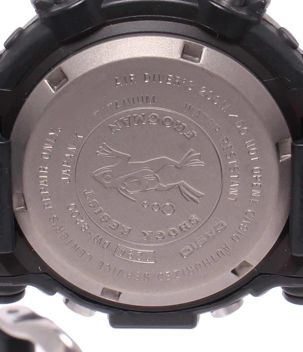 CASIO 腕時計 フロッグマン FROGMAN  メンインブラック G-SHOCK クオーツ DW-8200Z-1T メンズ カシオ