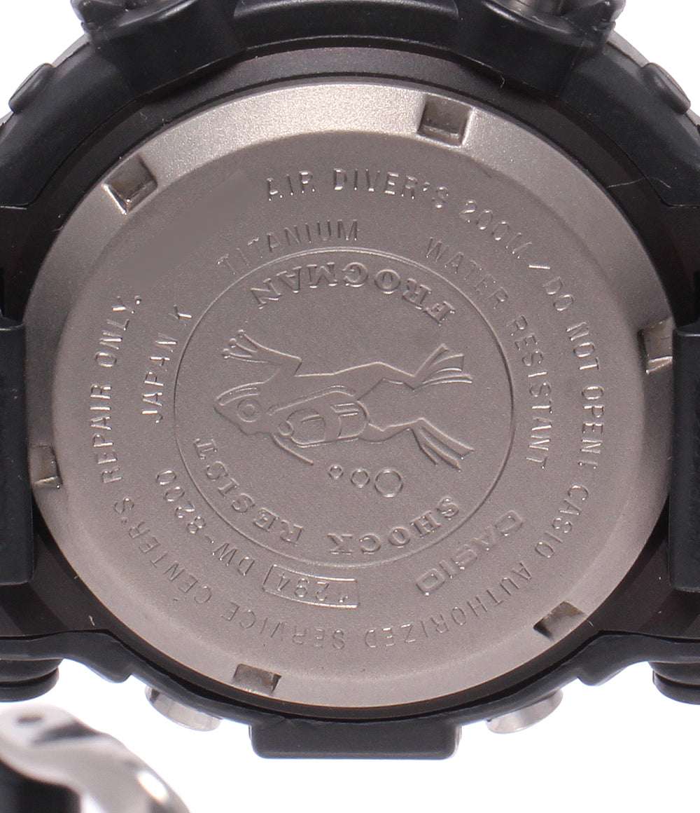 CASIO 腕時計 フロッグマン FROGMAN  メンインブラック G-SHOCK クオーツ DW-8200Z-1T メンズ カシオ