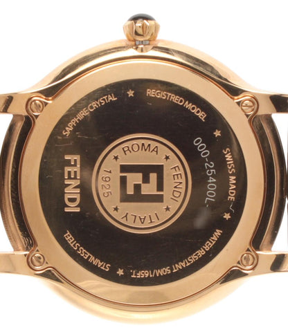 FENDI 腕時計 クラシコ クオーツ ブラック 25400L メンズ フェンディ