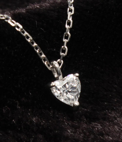 美品 canal4℃ ネックレス SV925 ハートモチーフ レディース カナルヨンドシー