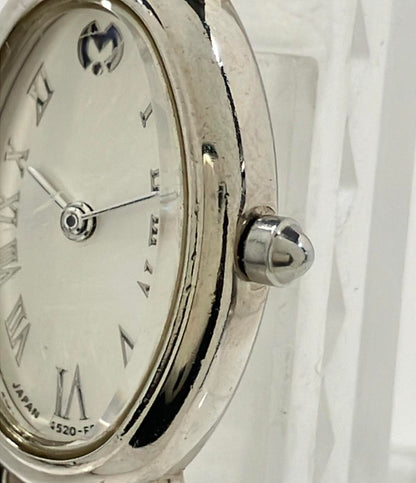 ミラショーン ③-33  602 mila　Schon　腕時計 クオーツ シルバー 4520-E50838 レディース