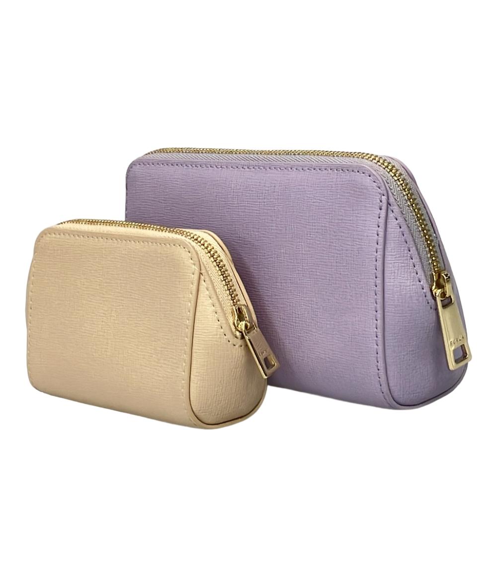 美品 フルラ ポーチ セット レディース Furla