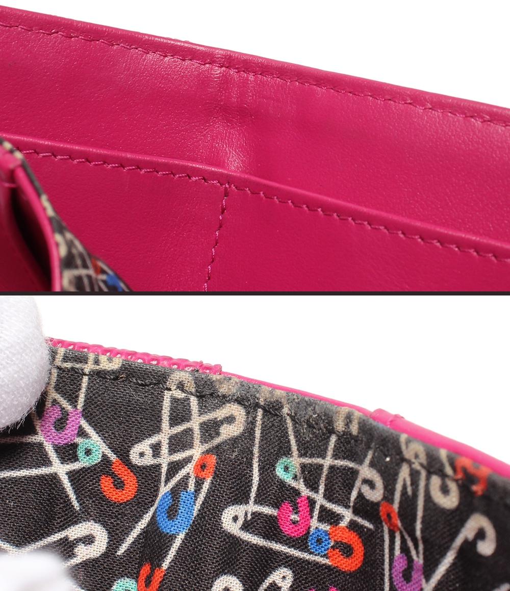 CHANEL 三つ折り財布 ゴールド金具 キャビアスキン スモールフラップウォレット レディース シャネル