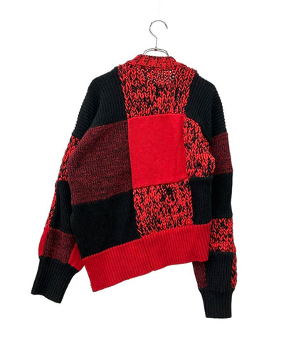 Sacai 長袖ニット Buffalo Check Pullover  モード 22-05945 レディース SIZE 1 (S) サカイ