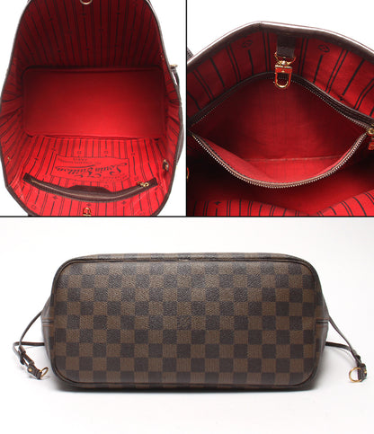 LOUIS VUITTON トートバッグ ネヴァーフルMM ダミエ N51105 レディース ルイ・ヴィトン