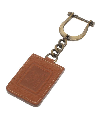 美品 バーバリーズ キーリング キーホルダー チャーム レザー レディース Burberrys