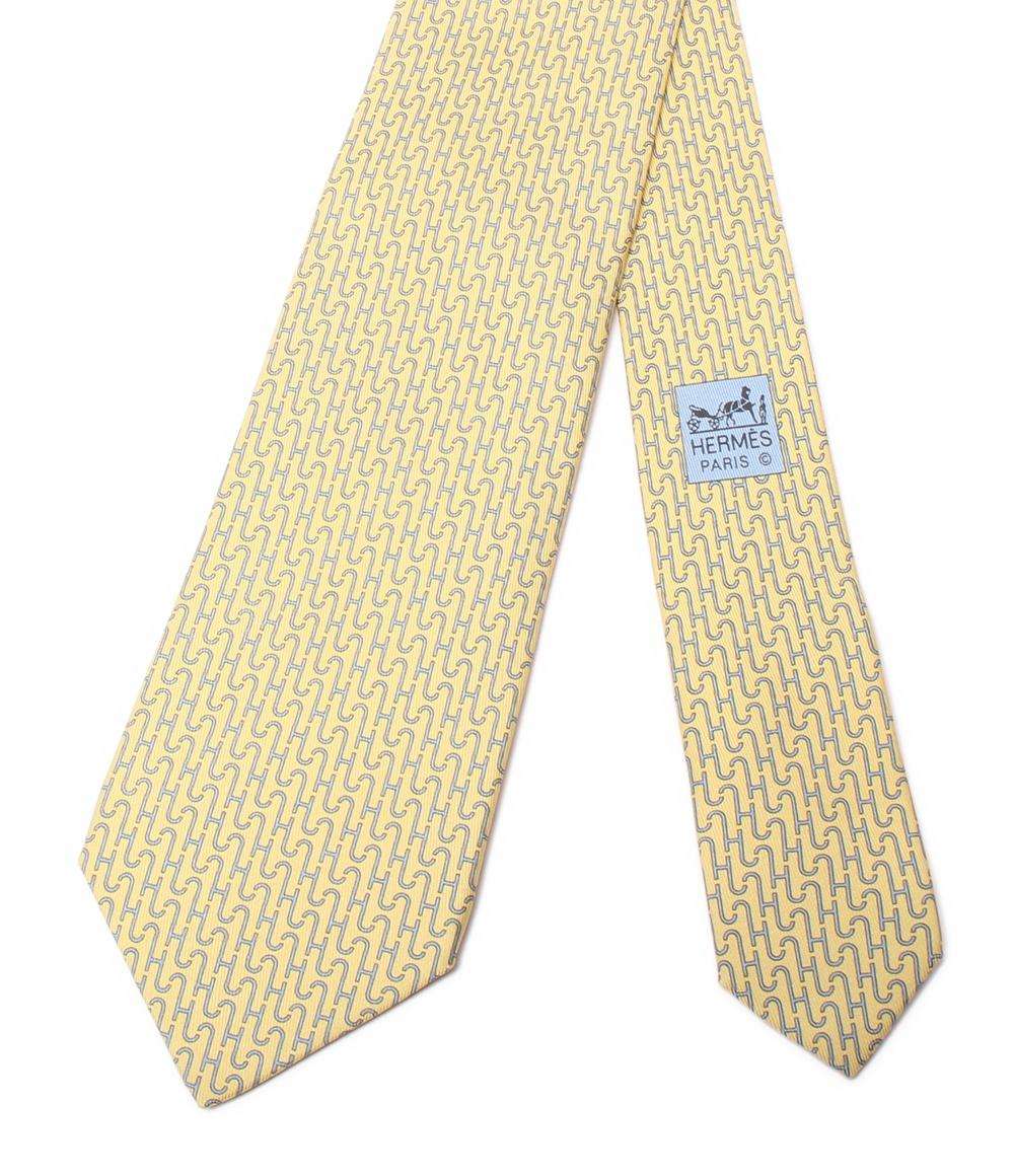 美品 エルメス ネクタイ シルク100％ メンズ HERMES