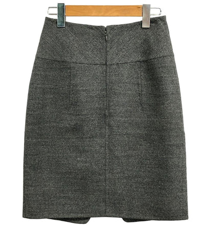 美品 イヴ・サンローラン 膝丈スカート レディース YVES SAINT LAURENT