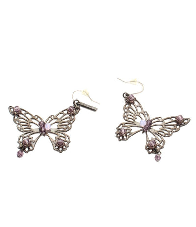 ANNA SUI ピアス バタフライモチーフ 蝶モチーフ レディース アナスイ