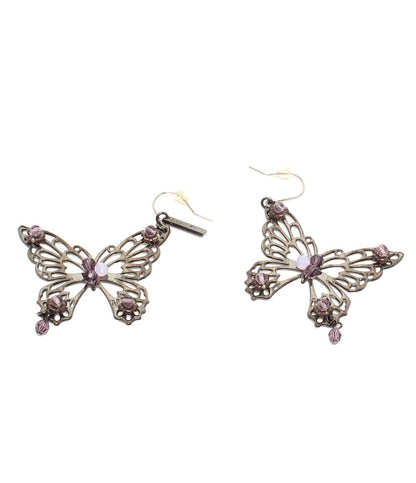 ANNA SUI ピアス バタフライモチーフ 蝶モチーフ レディース アナスイ
