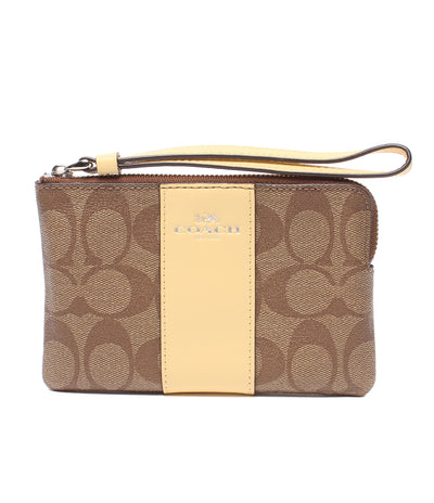 美品 COACH ポーチ シグネチャー F58035 レディース コーチ