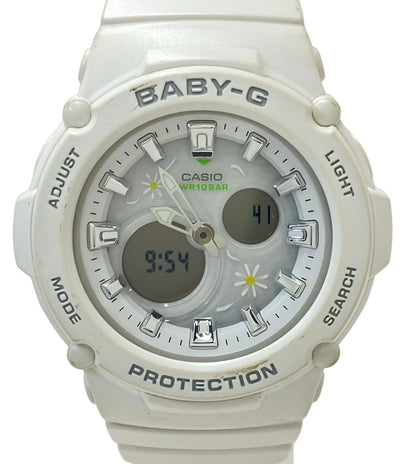 カシオ 腕時計 BABY-G クオーツ ホワイト BGA-270FL レディース CASIO