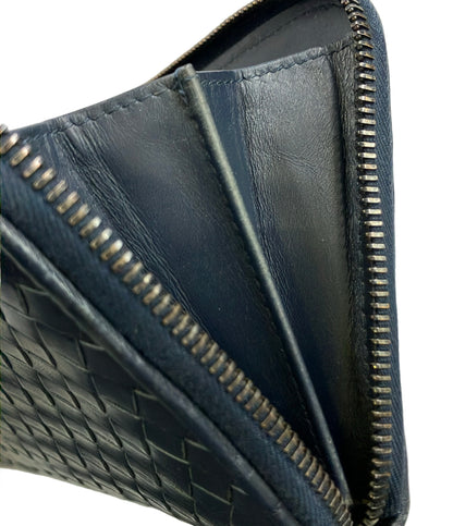 BOTTEGA VENETA ラウンドファスナー長財布 イントレチャート メンズ レディース ボッテガ・ヴェネタ