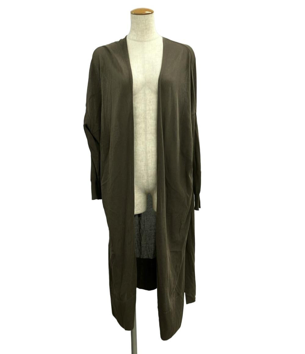 美品 ミューズ 長袖カーディガン ロングカーディガン レディース MJUS