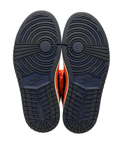 AIR JORDAN NIKE ハイカットスニーカー ウィメンズ エアジョーダン 1 ミッド CD7240-804 レディース SIZE 24.5 エアジョーダン ナイキ
