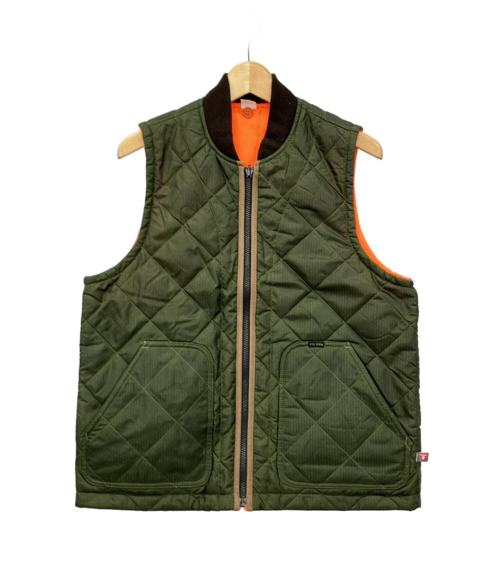 フィルソン キルティングベスト リバーシブル メンズ SIZE S FILSON